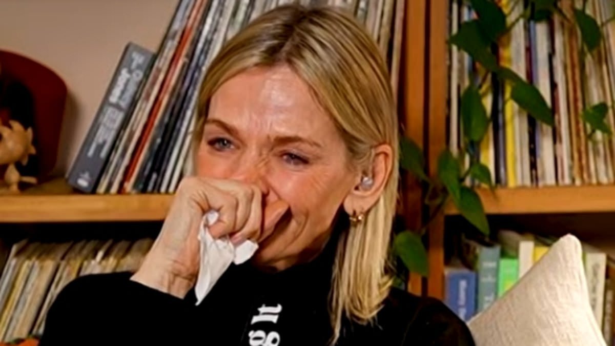 Zoe Ball weeps while listening to heartbreaking story of a listener's mother's 'perfect' death - two years after suffering 'emotional breakdown' over her own mum's passing
