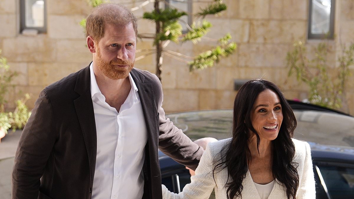 SHANE WATSON: A rare fashion misstep on the jaunt to Jordan for Meghan