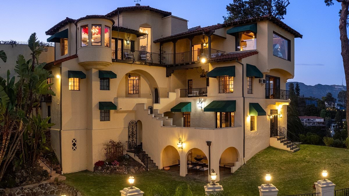 Inside Frank Sinatra's party house as time capsule mansion steeped in Hollywood glamour hits market for $7.5million