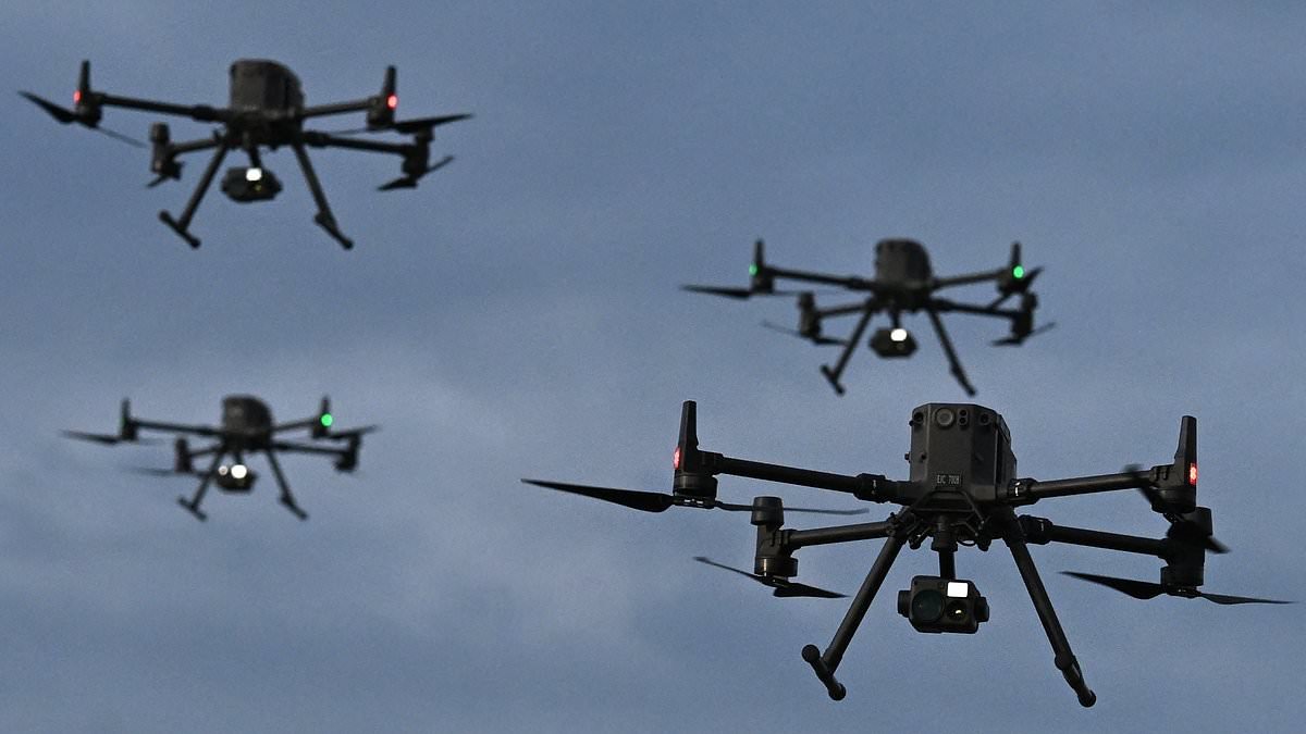 Military can now shoot down drones as number of incidents around bases doubles in a year