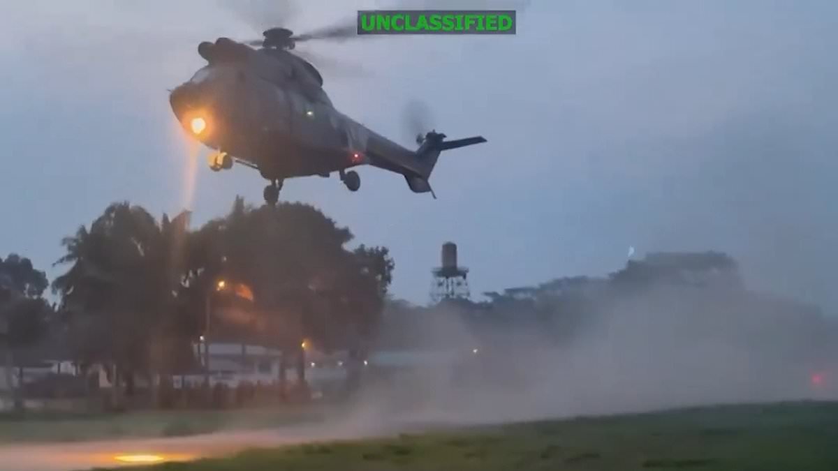 US military sweeps into another country as Special Forces conduct high-stakes raids in Ecuador