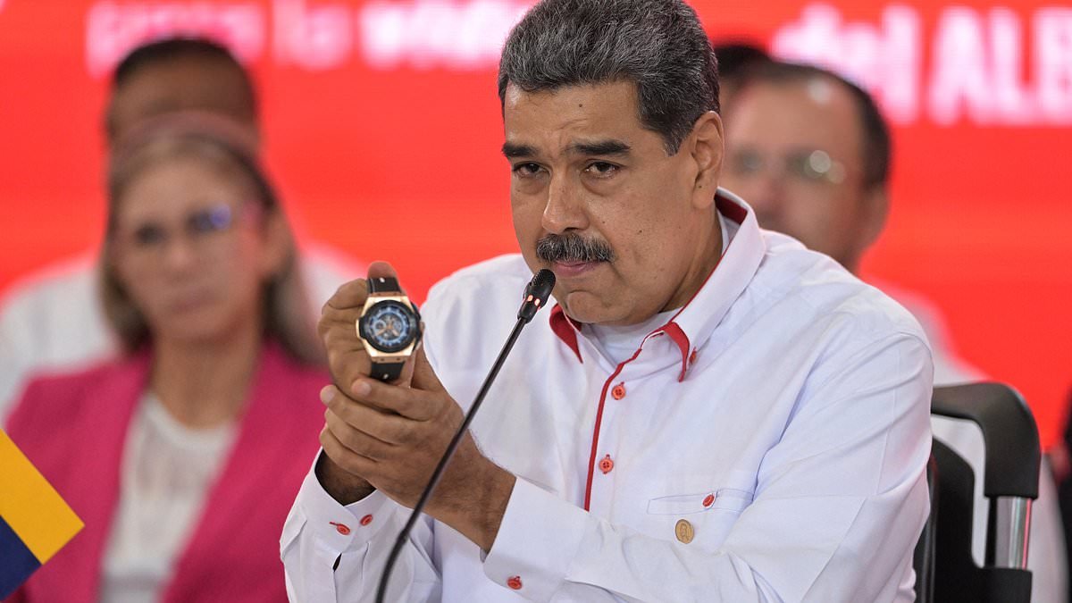 Inside Maduro's luxury socialist retreat: How dictator basked in '$700m fortune' with 'lavish Dominican Republic mansion', Swiss watches and private jets - while his citizens faced poverty