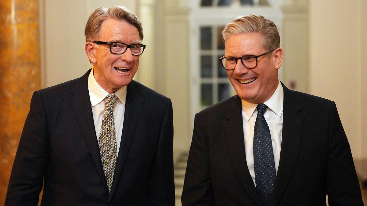 STEPHEN GLOVER: Mandelson's links to Russia dwarf those of Nigel Farage. Is it even remotely possible that Starmer didn't know?