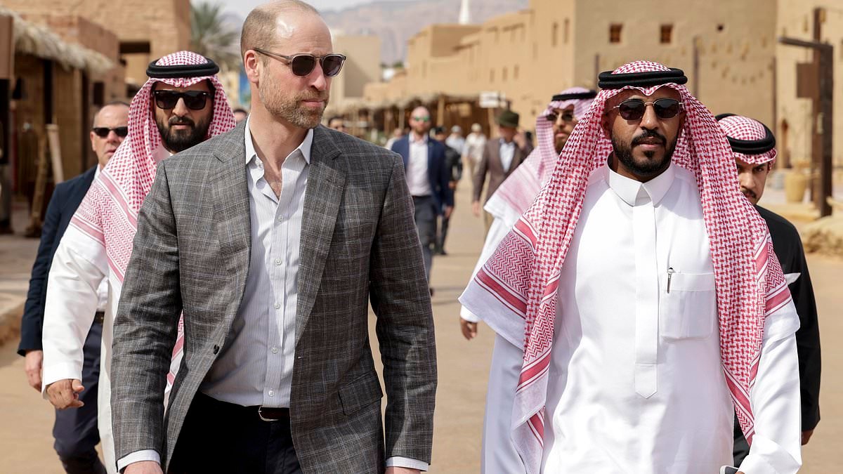 JAN MOIR: William won't be able to keep up his trademark irritated silence on Epstein much longer