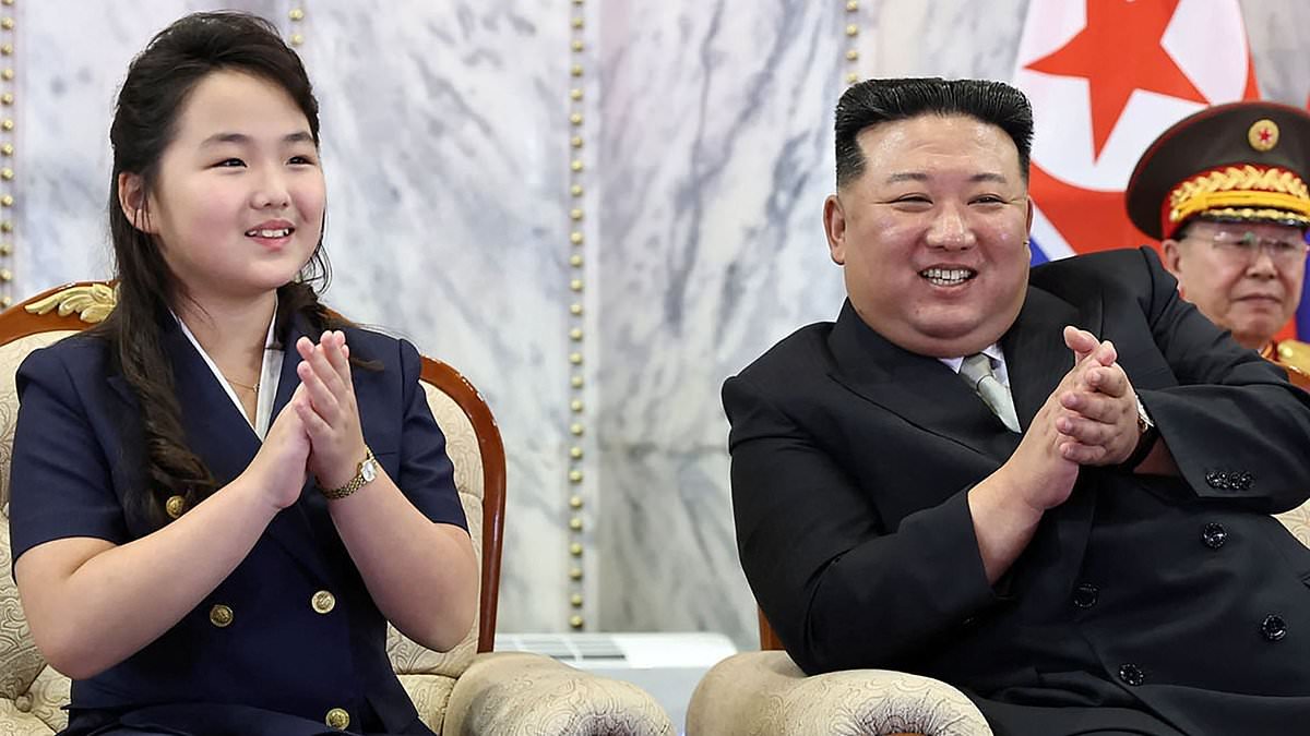 The world's first Gen Alpha dictator? Kim Jong-Un's teen daughter has a hairstyle it's illegal to copy - and there could be a secret older son ALSO being groomed for power, finds IAN BIRRELL