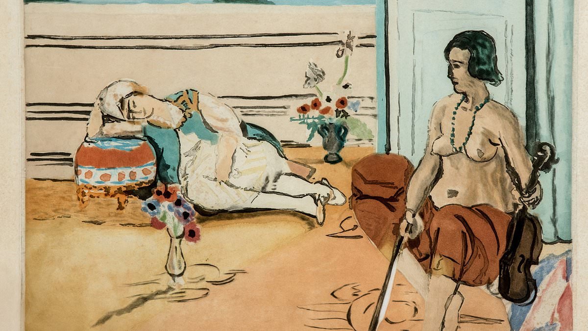 Thieves steal Renoir, Cézanne and Matisse masterpieces worth millions in 180 second raid in Italy