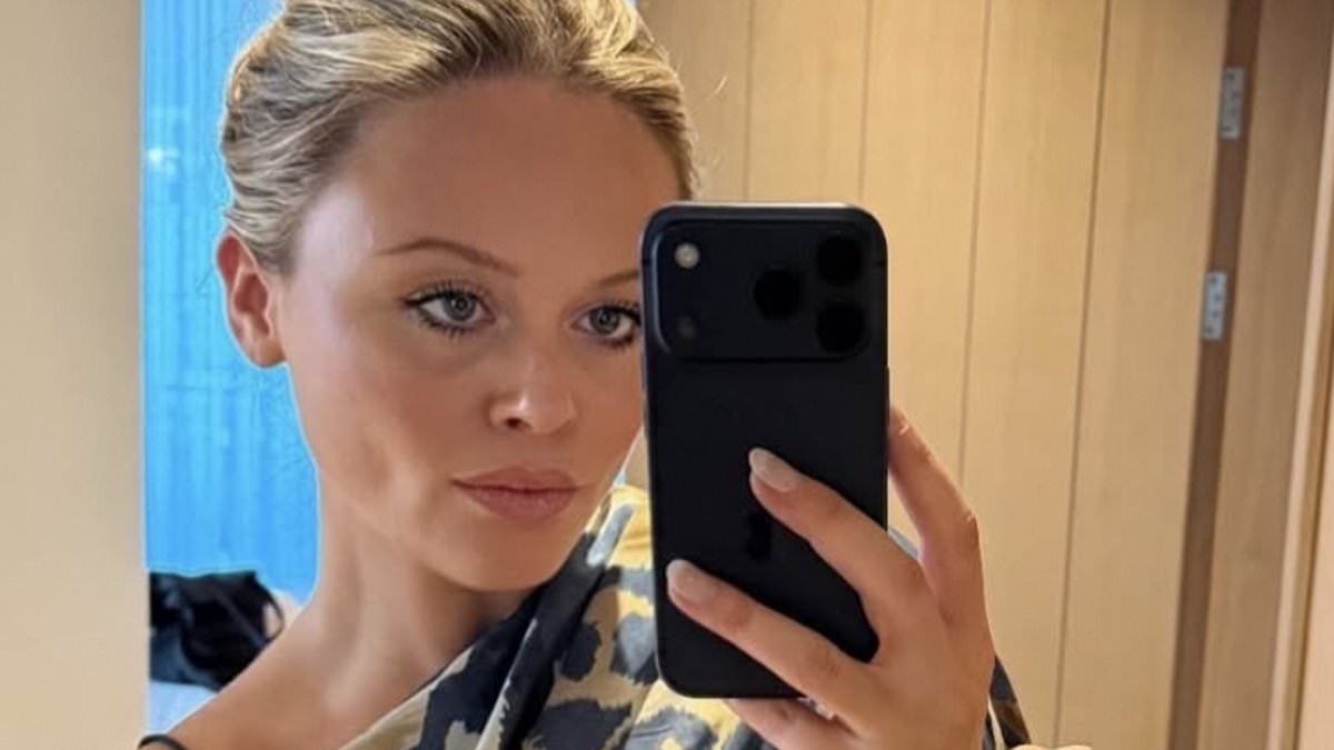 Emily Atack moves to idyllic Bedfordshire village 15 minutes from her mum and childhood home to 'live the life she truly wants' with fiancé Alistair Garner and their son