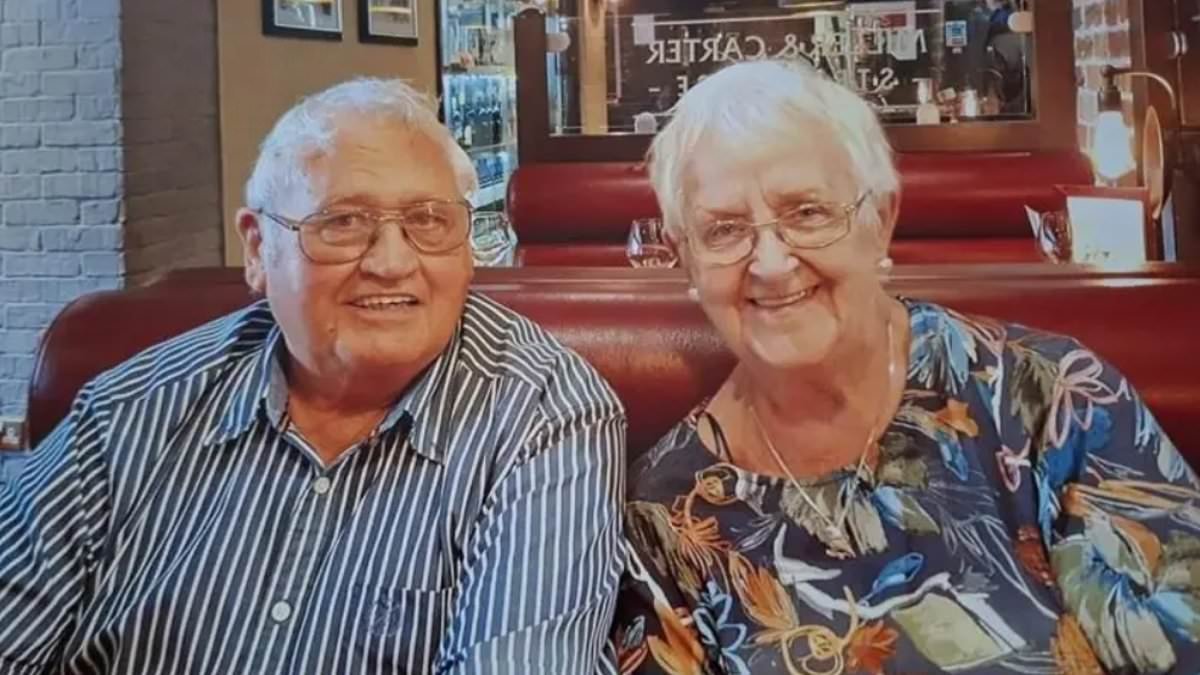 Pictured: Elderly couple, 84 and 90, who were killed in an explosion at their south Wales home