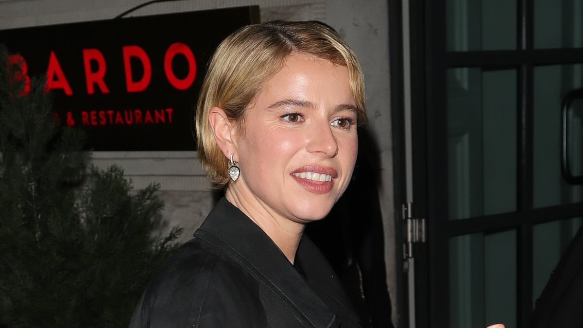Jessie Buckley signs autographs for fans as she heads to The Bride! UK premiere afterparty alongside glamorous Penelope Cruz