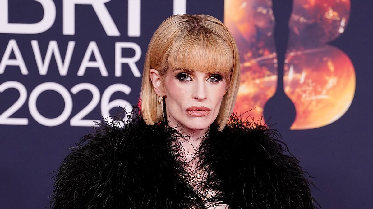 Kelly Osbourne breaks cover after hitting out at 'body-shaming' trolls as she arrives on the BRITs red carpet with mum Sharon ahead of Ozzy's posthumous Lifetime Achievement Award honour