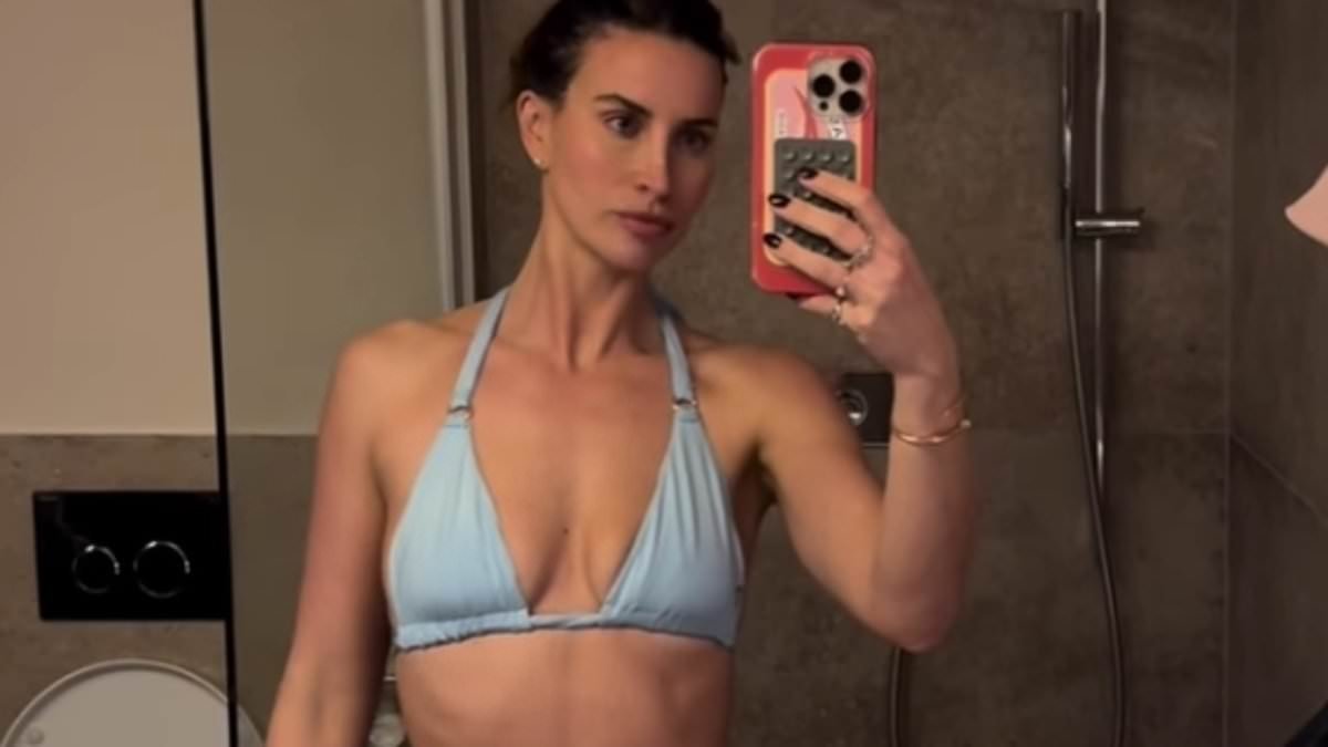 Ferne McCann says she felt 'big' on a recent red carpet event as she voices fears over weight loss jabs making celebs 'shrink down to nothing'