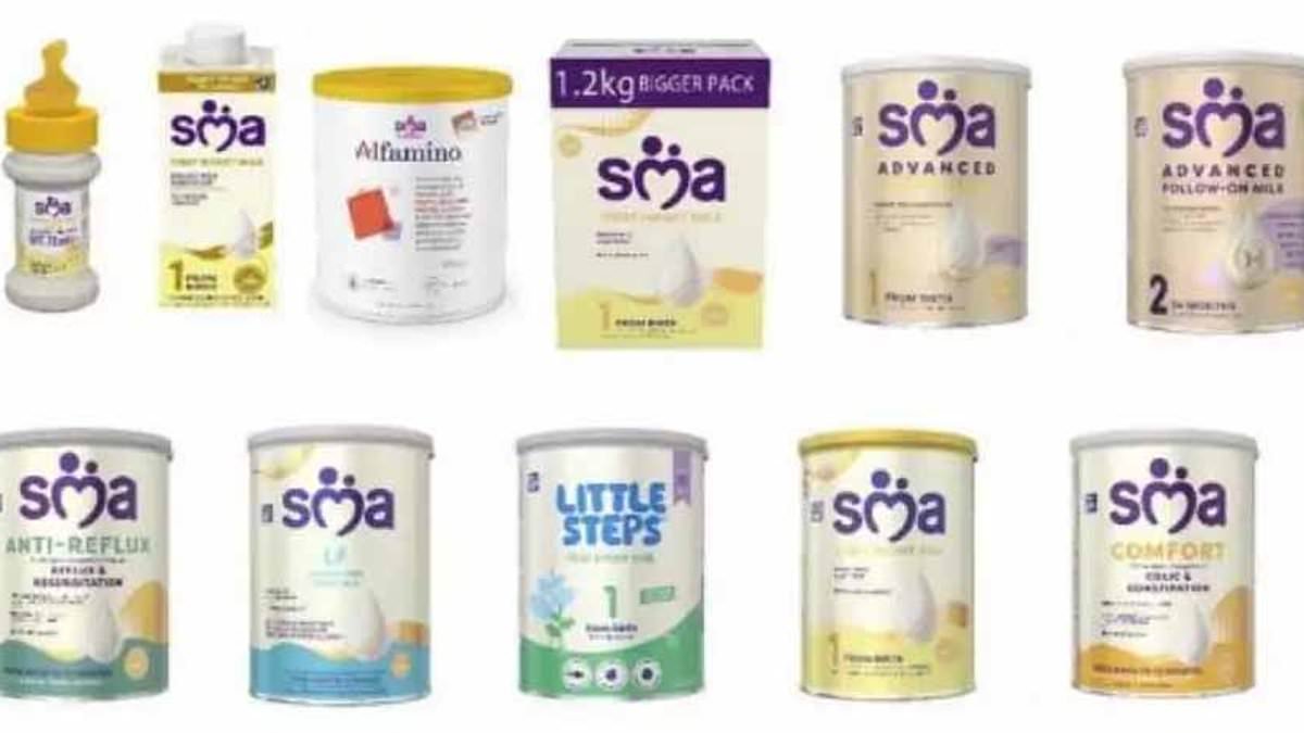 Thirty six children have suffered toxic poisoning symptoms linked to baby formula recalls, health chiefs reveal