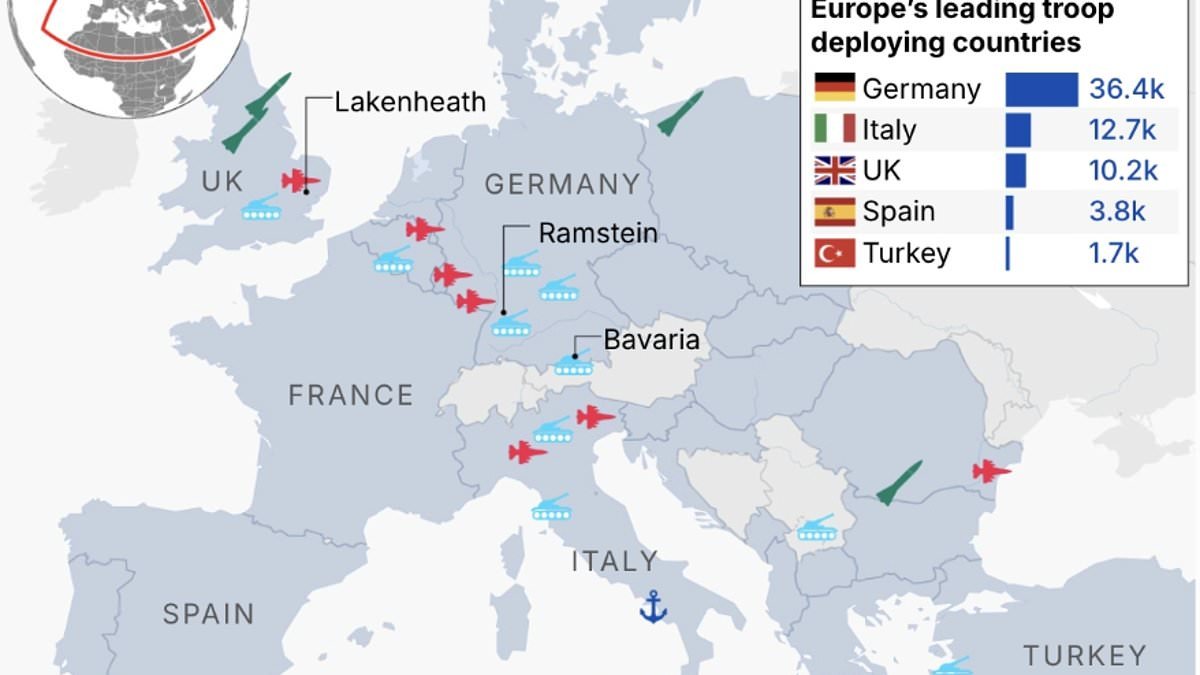 Trump's NATO payback: President considers taking US troops out of 'unhelpful' allied nations' bases