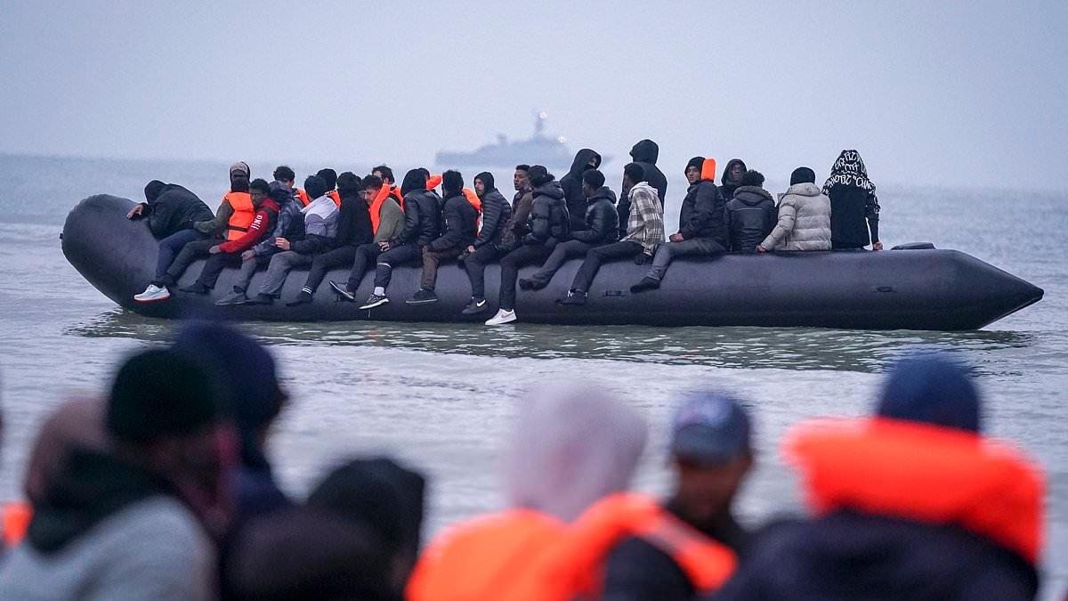 Channel migrants reaching Britain under Labour top 69,000 as 1,000 arrive in just one week
