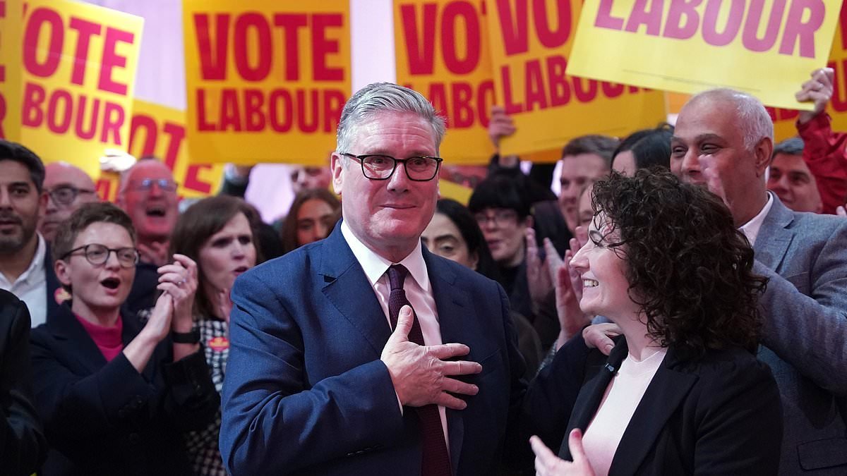 Nigel Farage mocks unpopular Starmer for failing to meet ANY real voters on token by-election visit to Gorton - as Andy Burnham dodged being pictured with the PM