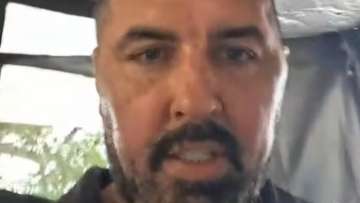 British career gangster Sam Walker 'is arrested by undercover cops in Vietnam' as he shares clip of moment he's put into back of police van to his TikTok followers