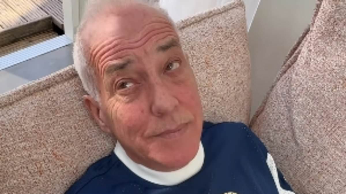 Michael Barrymore, 73, reveals he has undergone hernia surgery as he shares insight into his 'painful' recovery while resting up at new £350K Devon home