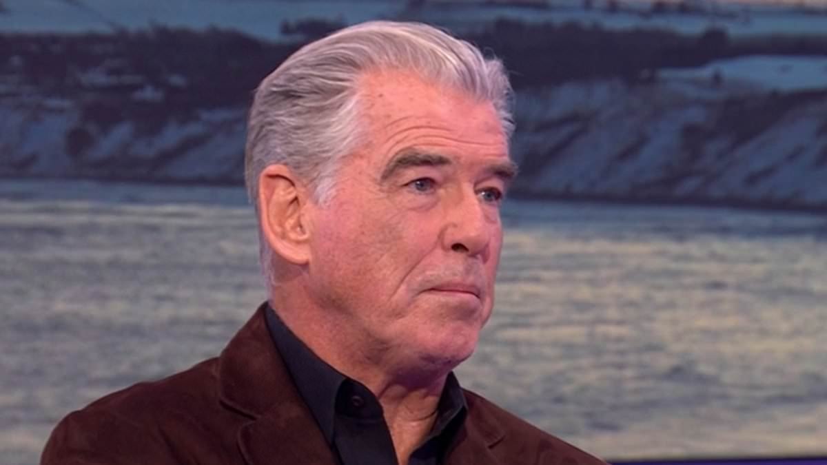 Pierce Brosnan reveals he spent hours having prosthetics applied each day for his dramatic transformation into boxing trainer Brendan Ingle for biopic Giant