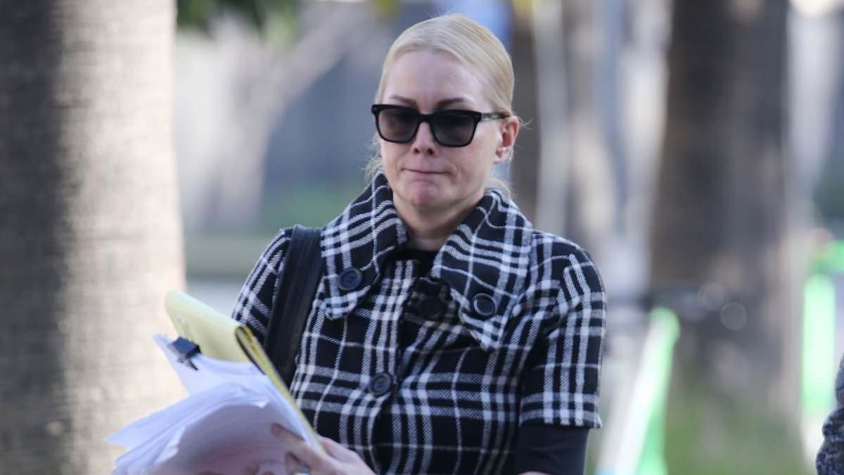 Alice Evans sobs in court as she claims she learned from a lawyer that Fantastic Four's Ioan Gruffudd wanted divorce