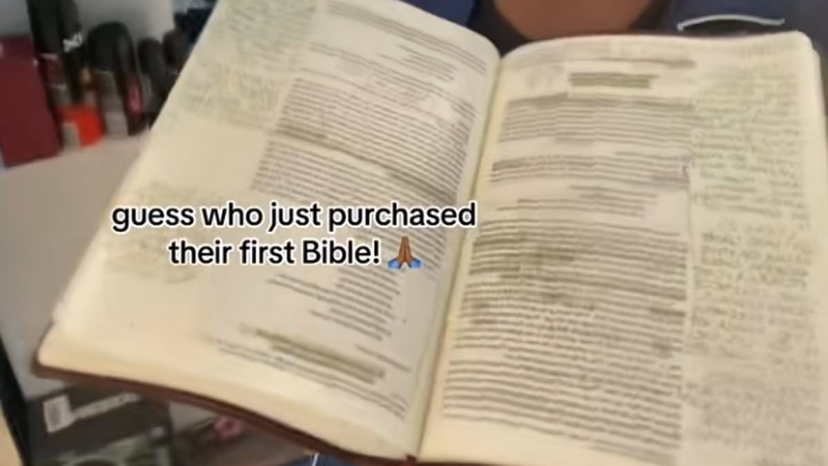 Bible sales in Britain hit record high as experts say interest in religion among Gen Z has driven a 134% increase over past six years