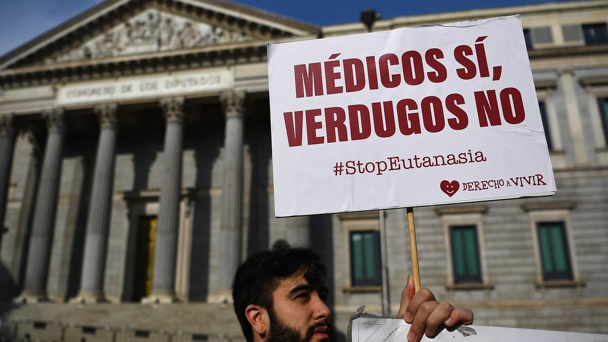 Father's bid to stop his paraplegic daughter's euthanasia is over-ruled by Spanish court