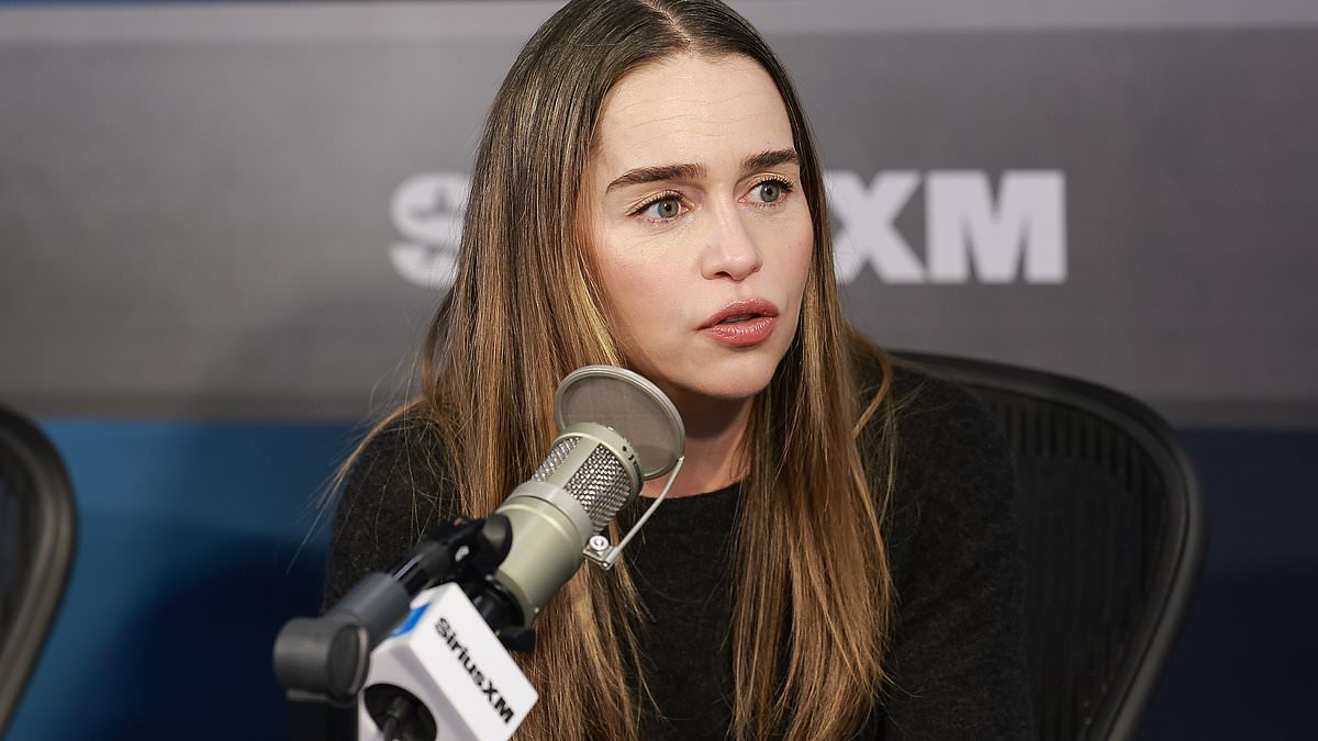 Emilia Clarke, 39, reveals heartbreaking fears over motherhood as she worries a baby could inherit her life-threatening condition
