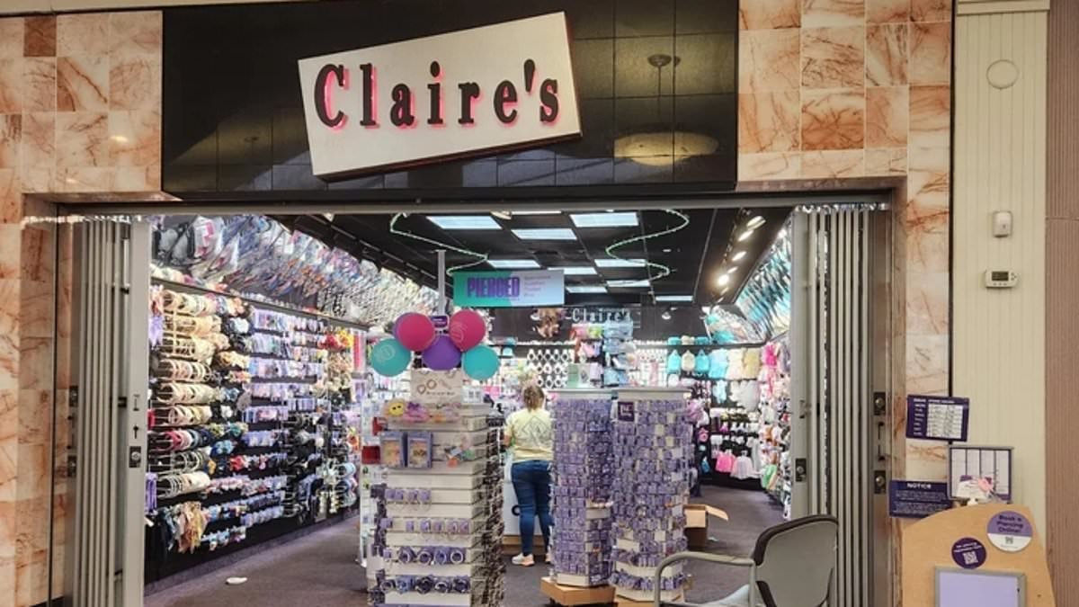 Claire's once ruled the high street with its butterfly clips and ear-piercing gun - so what went wrong for the 'temple of girlhood' as it goes into administration?