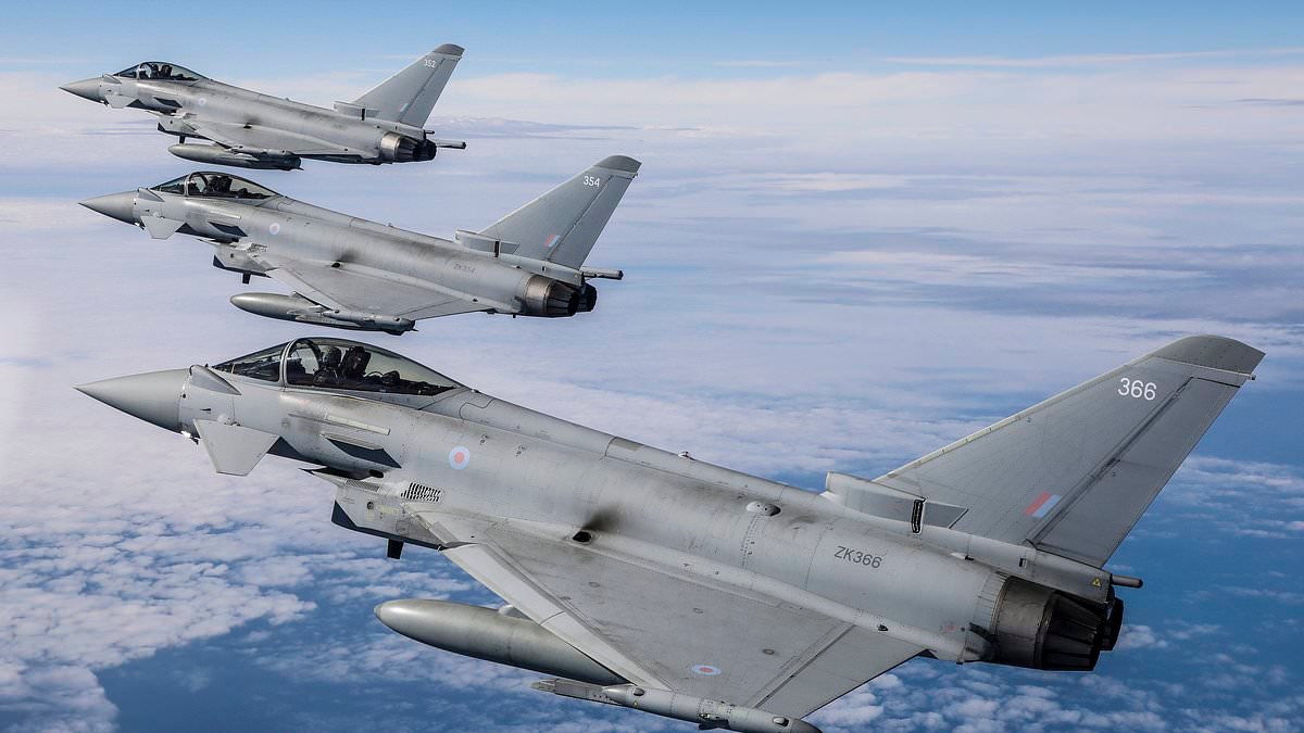 RAF typhoon shoots down Iranian drone 'heading for Qatar'