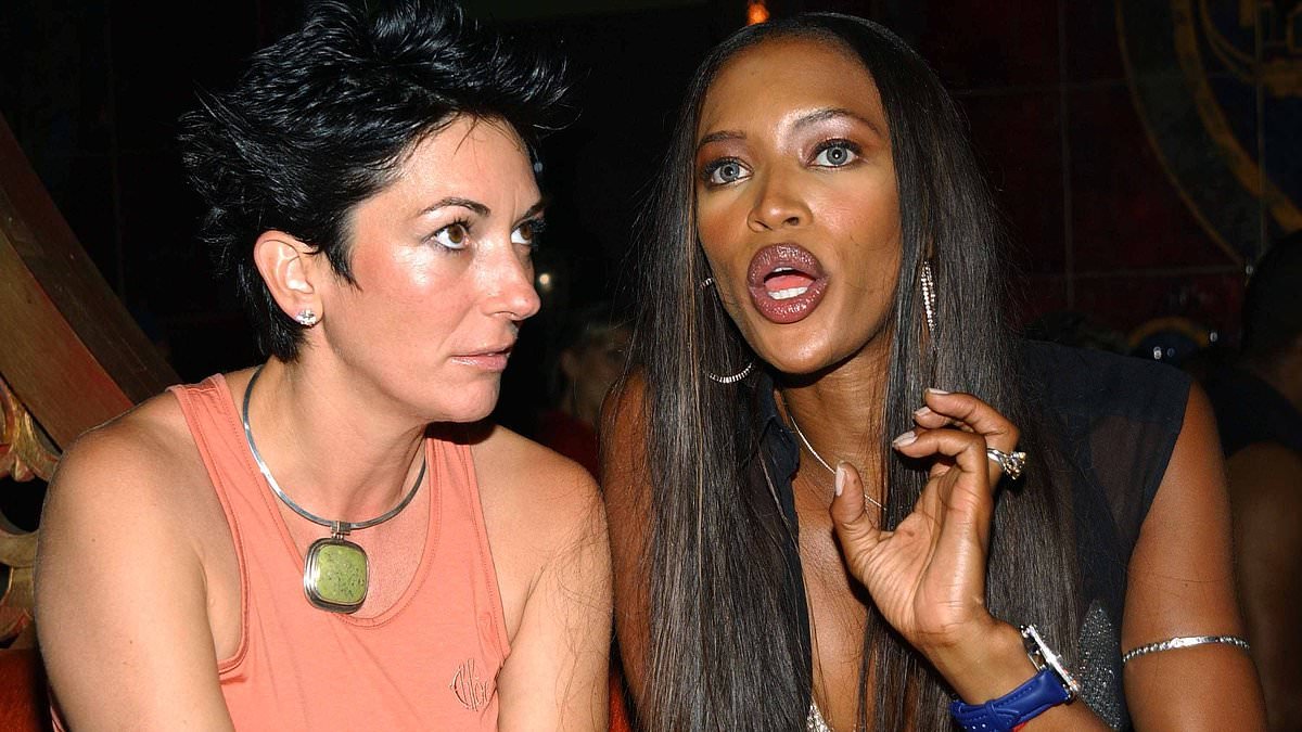 Who were the 'two playmates' Ghislaine offered to Naomi Campbell - and why did the supermodel stay so close to Epstein after he was jailed? ALISON BOSHOFF