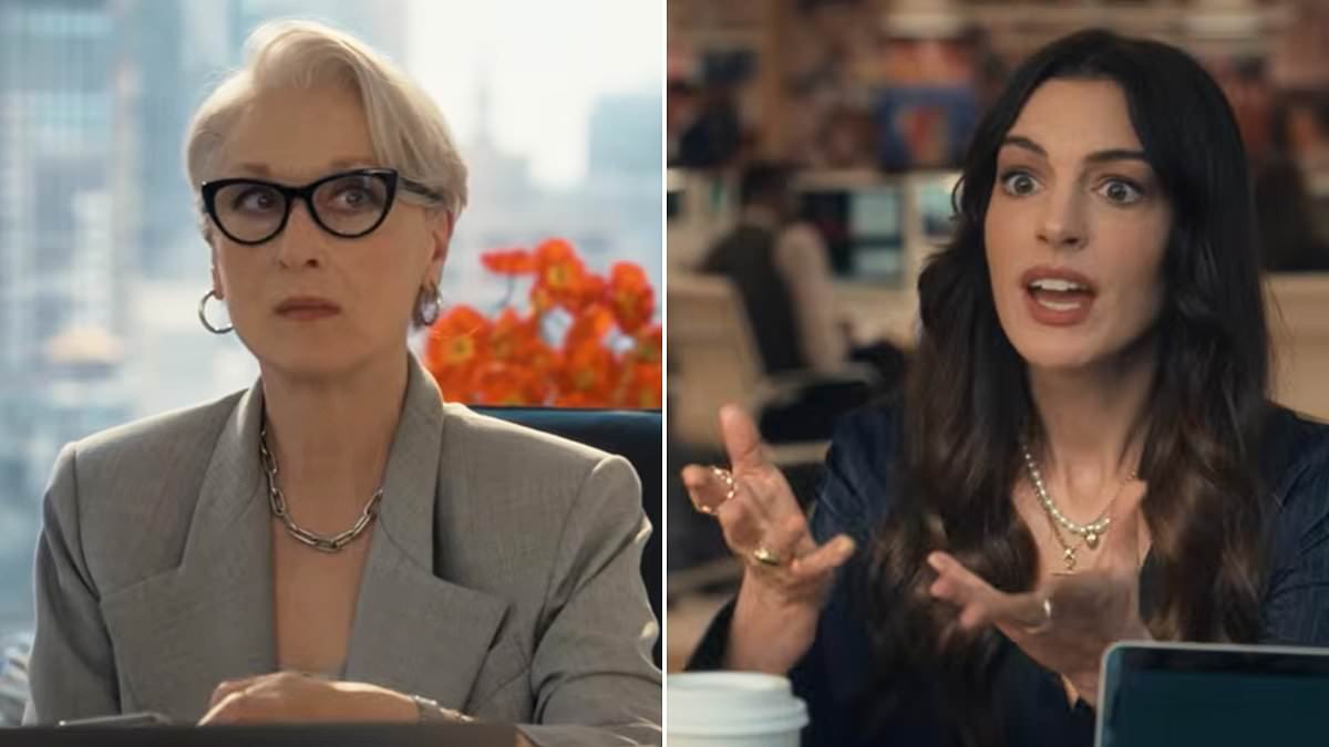 Meryl Streep and Anne Hathaway have AWKWARD reunion in The Devil Wears Prada 2 trailer: 'Do I know her?'