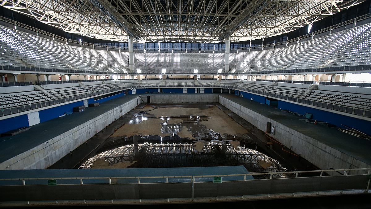 The venue from £28BILLION Beijing Games used as a vegetable patch, crumbling hotels in Sarajevo and Rio de Janeiro's eerie empty arenas - the shameful abandonment of Olympics sites