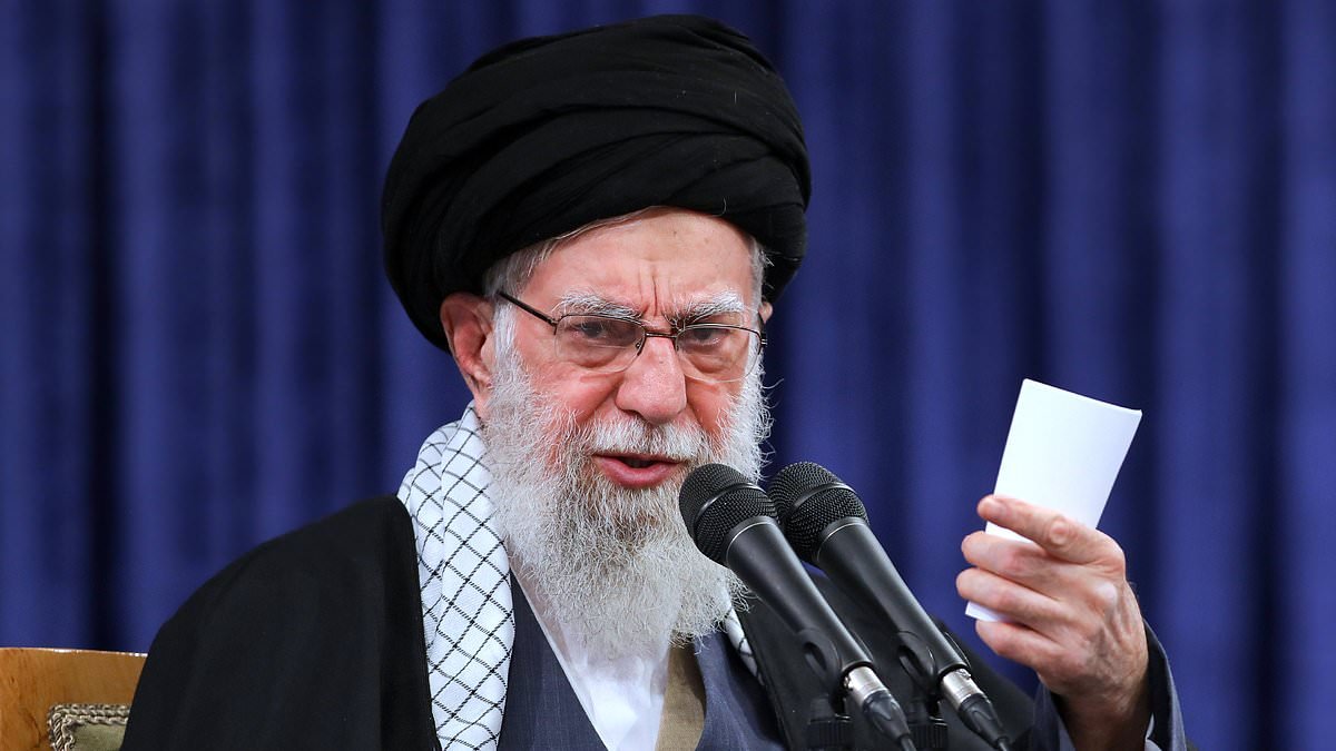 Four of Iran's Ayatollah Ali Khamenei's family, including his grandchild, are slaughtered in airstrikes