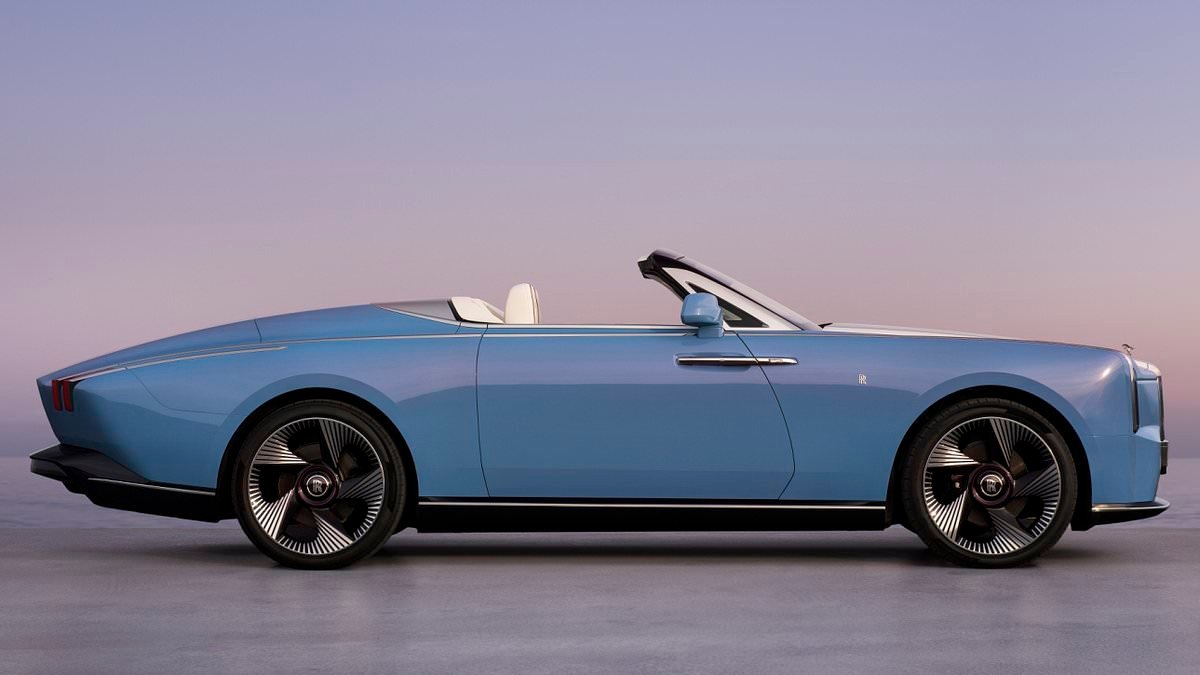 Rolls-Royce Nightingale is a six-metre-long electric cabriolet that costs a cool £3.5million