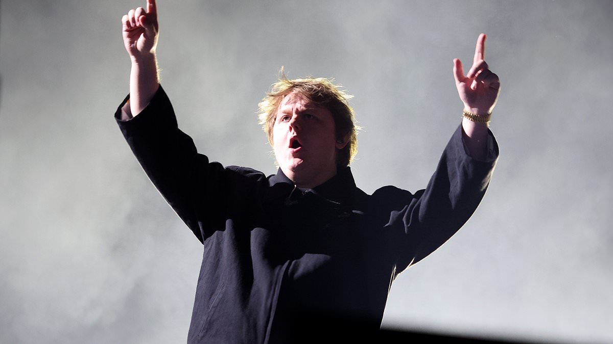 Lewis Capaldi reacts to being mistaken for Kim Kardashian's boyfriend Lewis Hamilton at Coachella and asks 'is this your first day on the planet?'