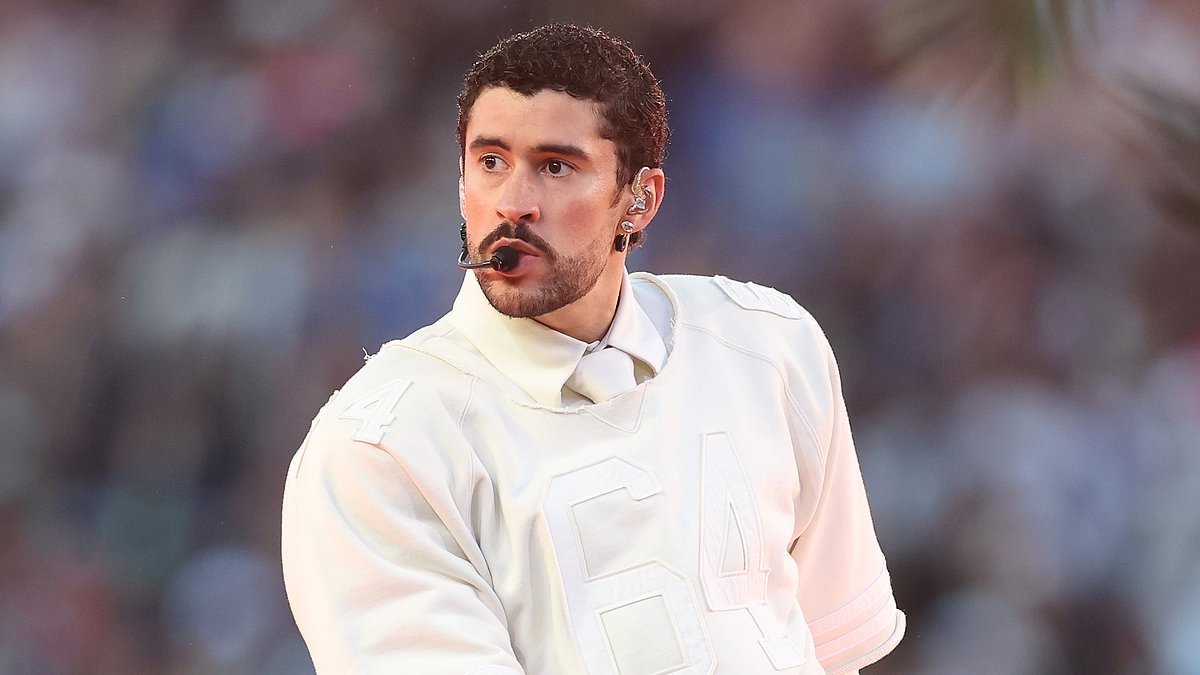 Fans blast Bad Bunny's choice to feature non-Latina Lady Gaga over Cardi B during Super Bowl halftime show performance
