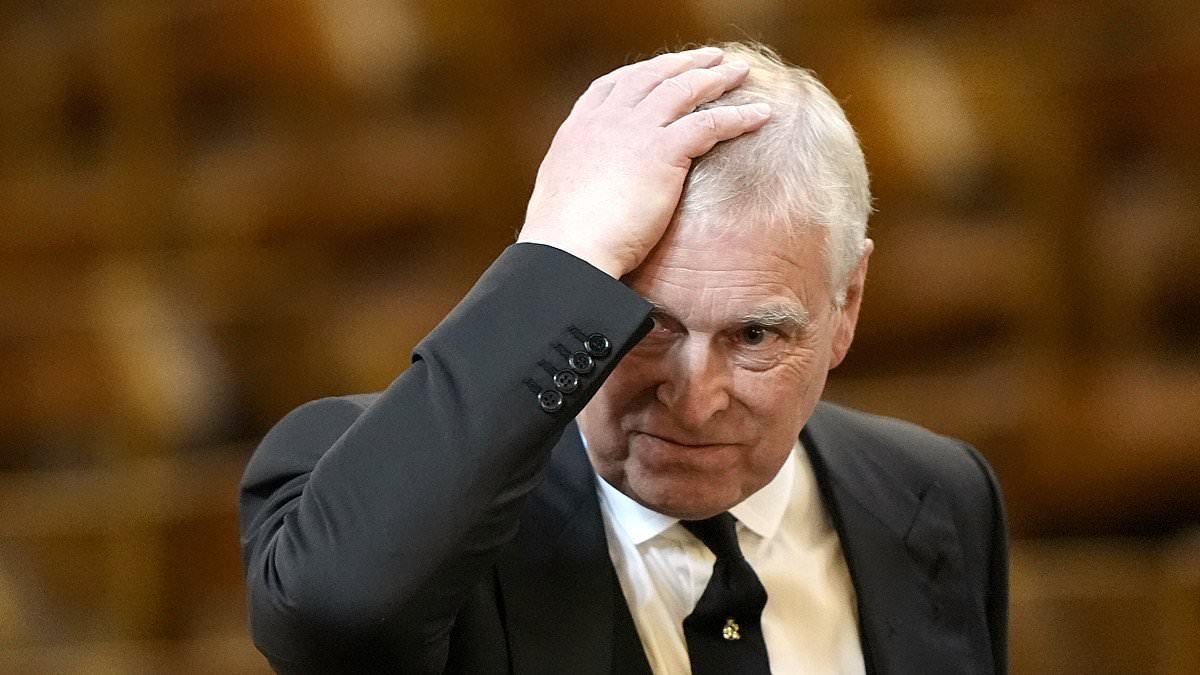 A stark warning to the Palace that Andrew had been playing with fire