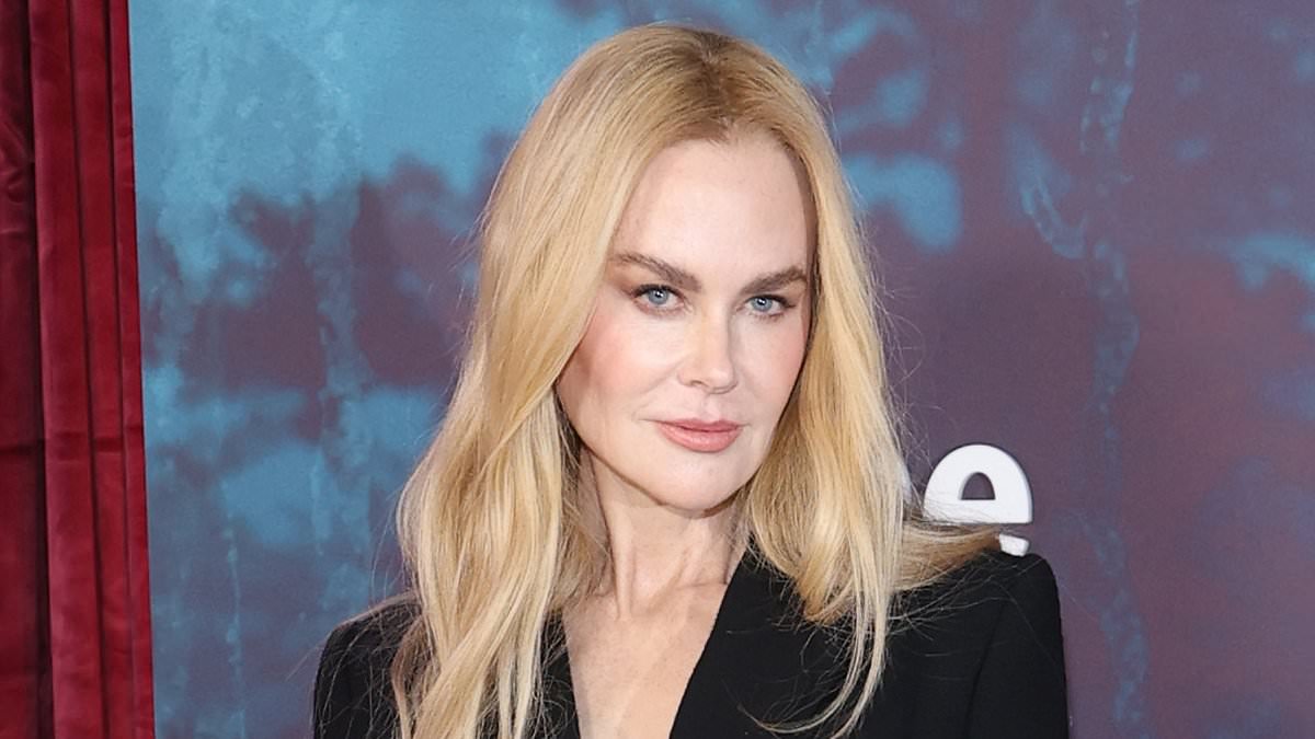 Nicole Kidman, 58, looks younger than ever as she shows off flawless complexion at Scarpetta premiere in NYC
