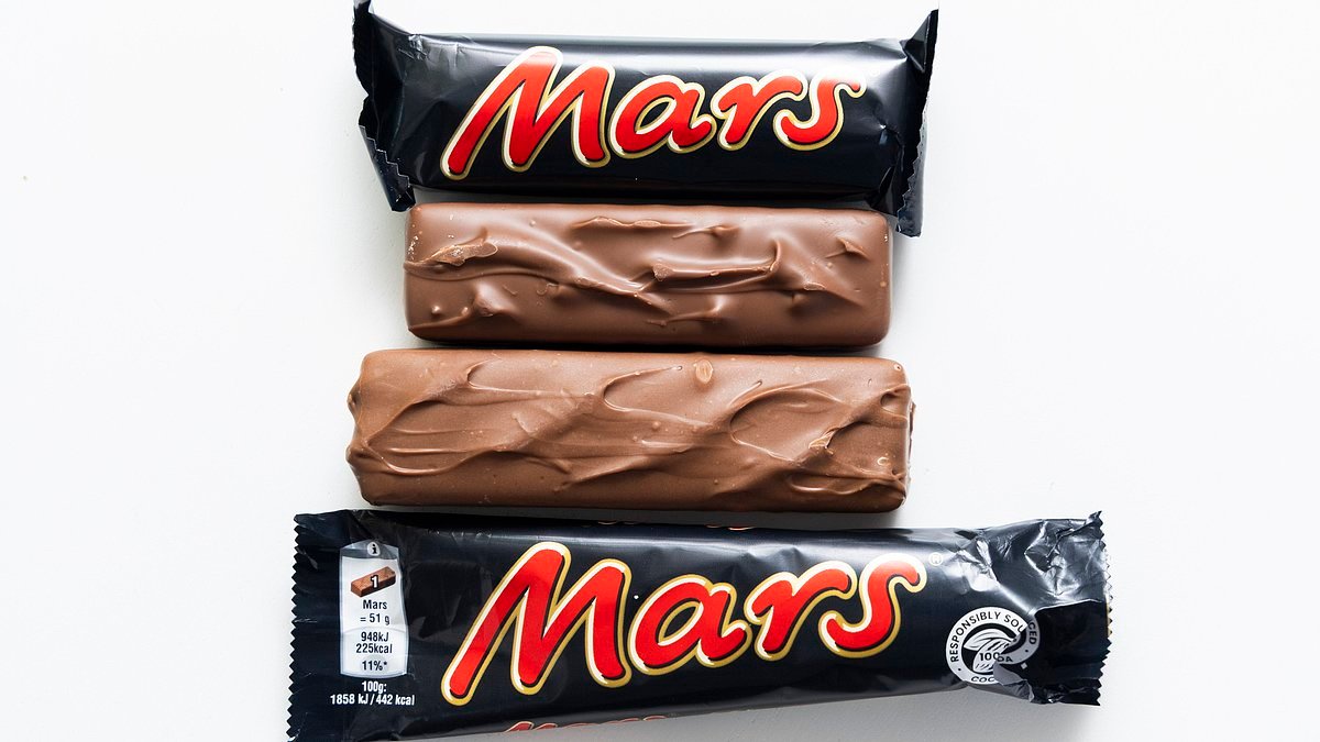 Mars accused of 'shrinkflation' as chocolate bars reduced by nearly a quarter while price stays the same