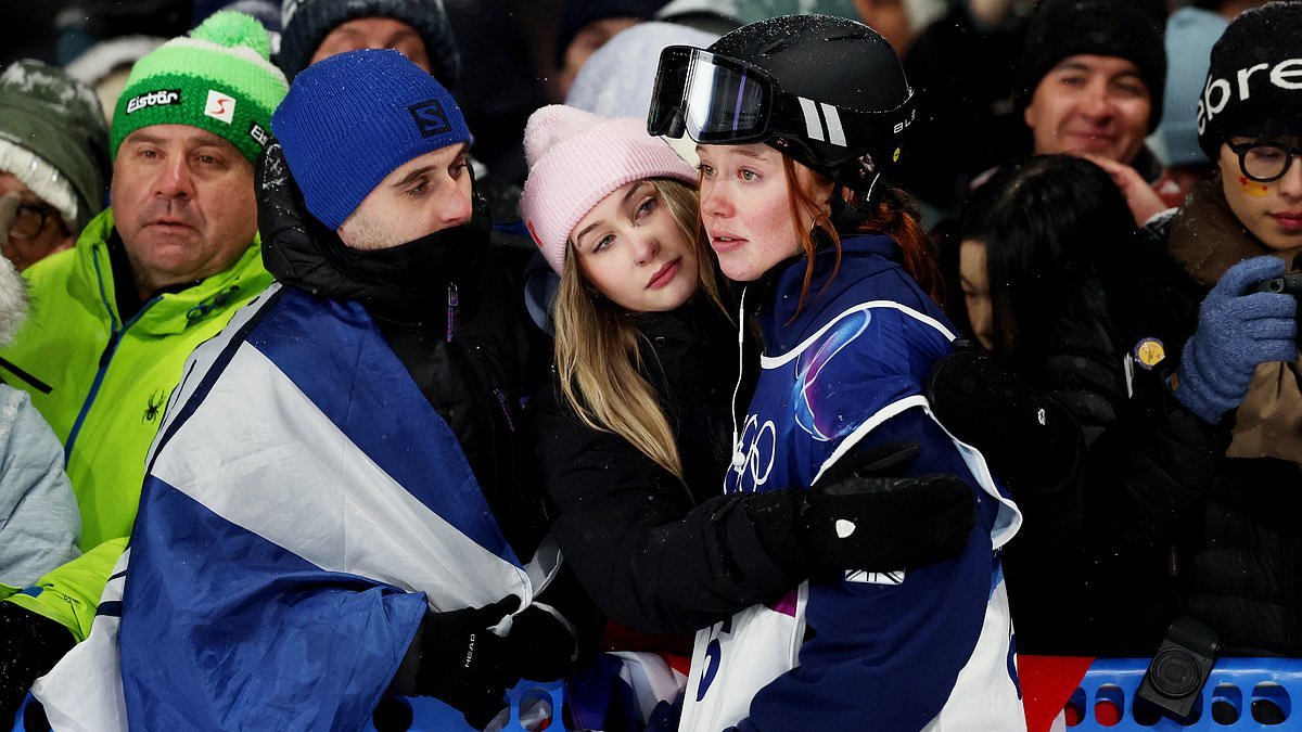 Kirsty Muir suffers SECOND heartbreak at Winter Olympics: Team GB star finishes fourth AGAIN after falling short in big air in brutal repetition of recent history