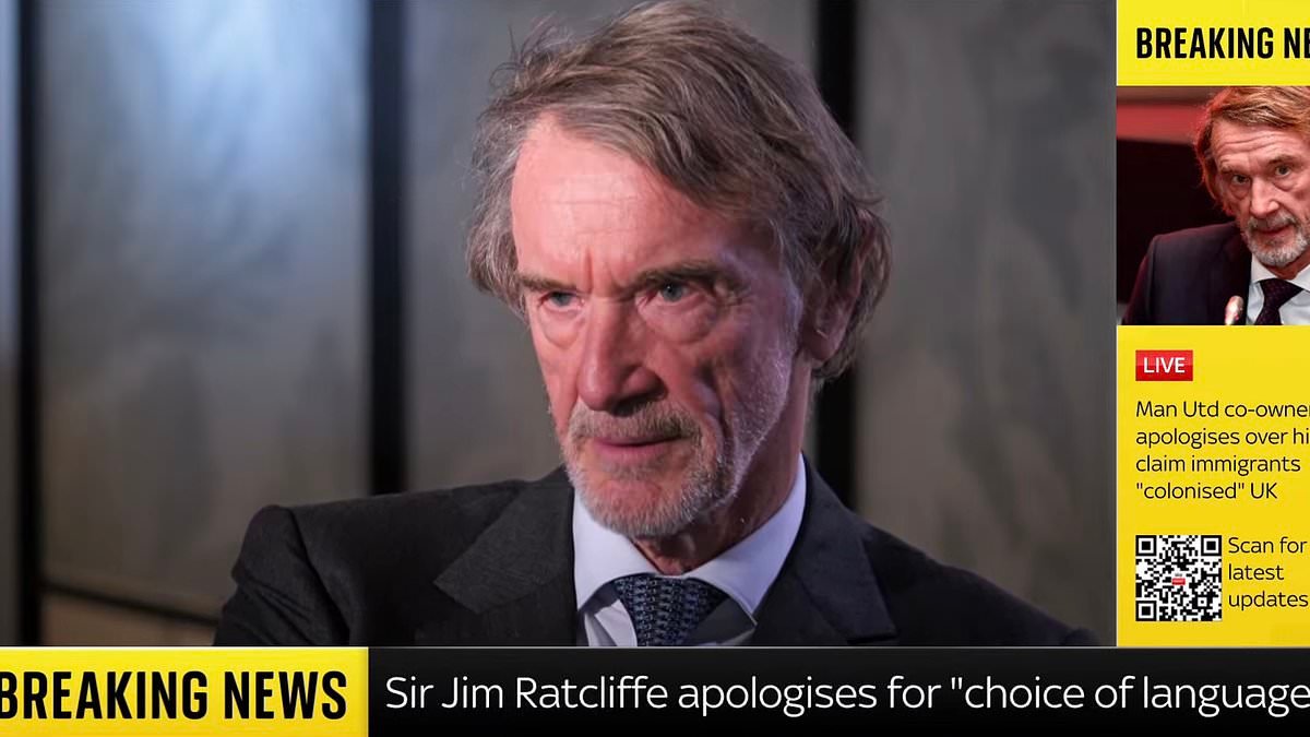 Sir Jim Ratcliffe is handed a dressing down by the FA as they 'remind him of his responsibilities' after he said the UK is being 'colonised by immigrants'
