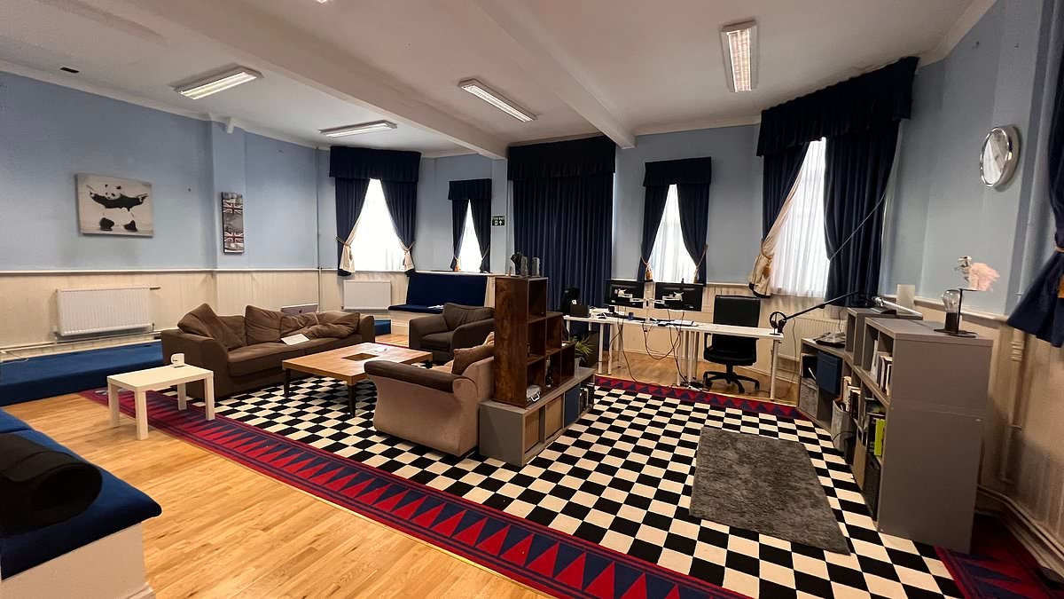 I lived in a Masonic lodge for six months. I was able to use the entire property apart from one, mysterious locked room. This was what was inside... and it's not the only bizarre place I've stayed in