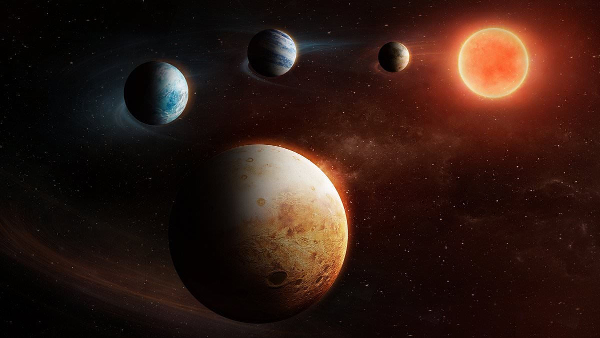 Scientists are left baffled by a bizarre planetary system that appears to be INSIDE OUT