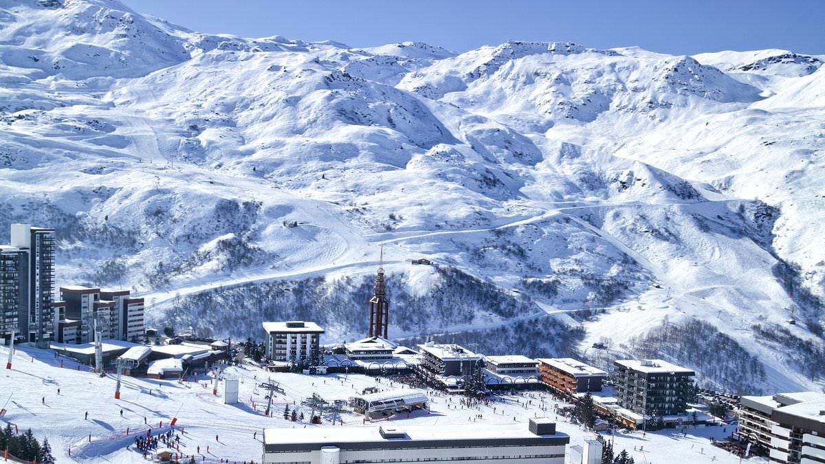 Tragedy as 45-year-old British skier collapses and dies during descent at top French ski resort