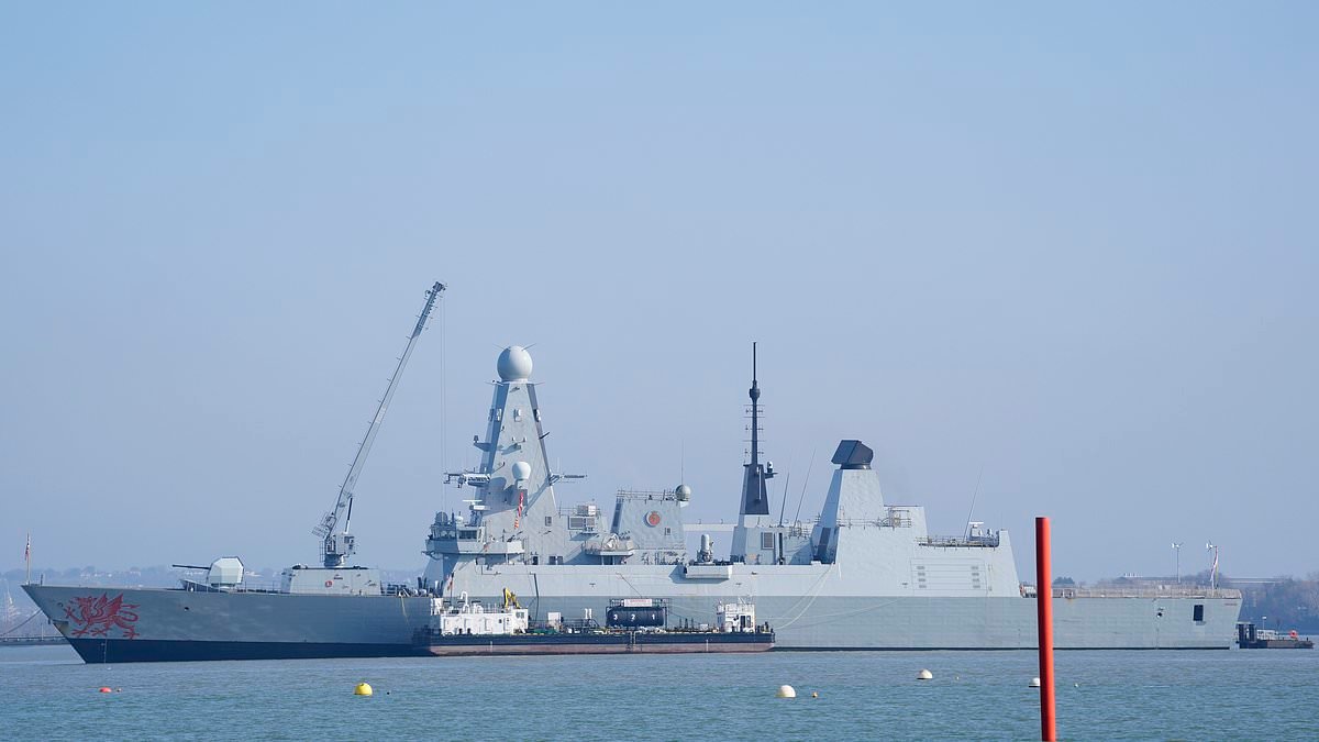 Royal Navy warship will not set sail for Cyprus until NEXT WEEK amid growing row over UK's ability to protect forces from Iranian attacks