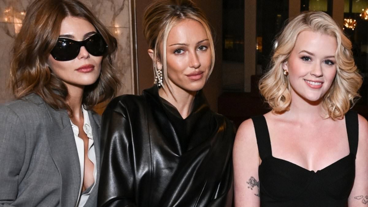 Can you name all three nepo babies in this photo taken during New York fashion week?