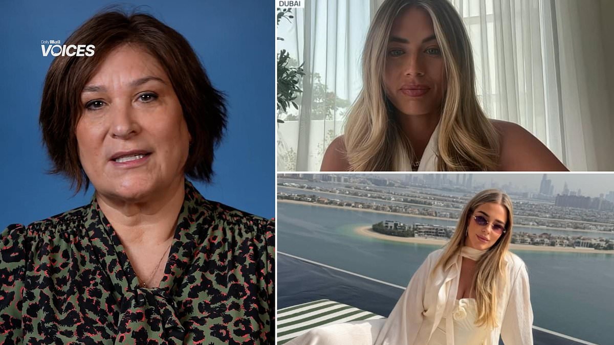 SARAH VINE: I've been playing my tiniest violin for the Dubai influencers - if you don't pay British taxes, don't expect the UK taxpayer to bail you out