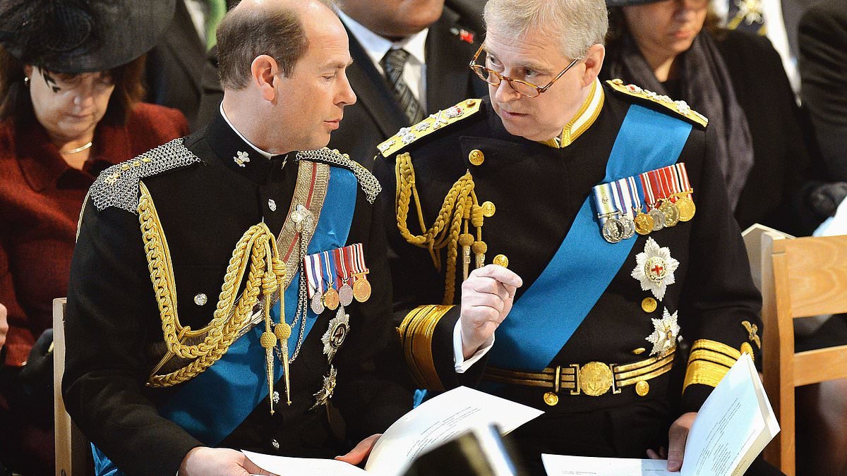 Prince Edward and Sophie are forced to use Sandringham 'holiday let' over Easter break because Andrew Mountbatten-Windsor is refusing to leave his farmhouse