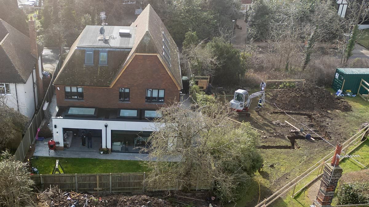 Mother at war with neighbours over plans to build 'ugly' five-bed newbuild home next to her £2.5m Victorian mansion