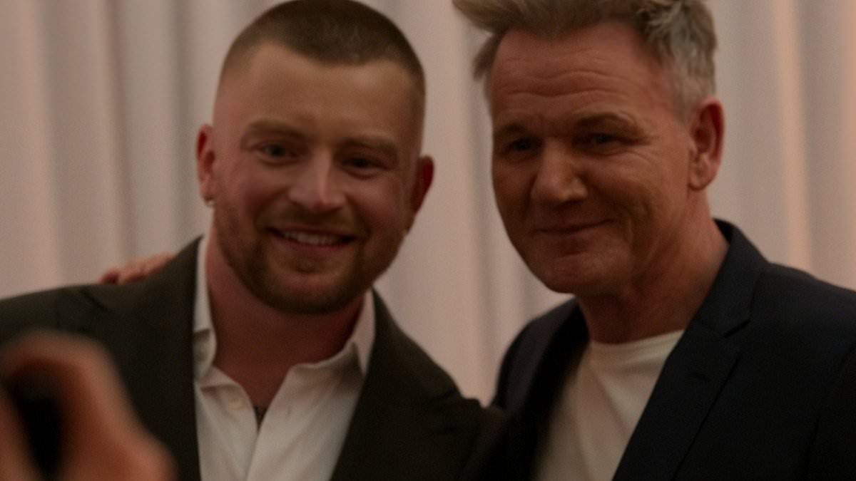Gordon Ramsay says he gained a son after 'gorgeous and disciplined' Adam Peaty married his daughter and reveals the swimmer now calls him 'dad' amid bitter estrangement from his own parents