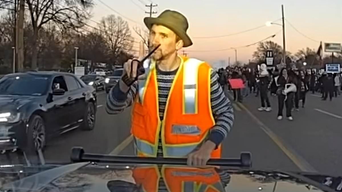 Anti-ICE protesters' lies about activist being struck by police vehicle exposed by dashcam video